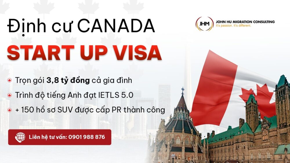 Start-up Visa Canada 2025 Con đường định cư Canada tốt nhất cho nhà đầu tư Việt, lấy thường trú nhân cả gia đình_John Hu Migration Vietnam