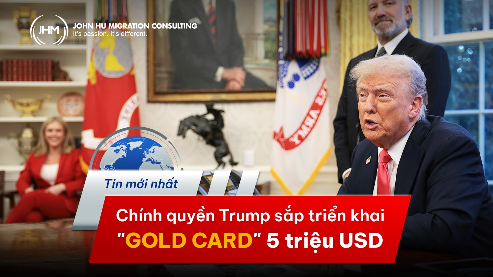 Mỹ sắp triển khai chương trình “Gold Card” 5 triệu USD – Định cư Mỹ EB-5 có nguy cơ bị thay thế_John Hu Migration
