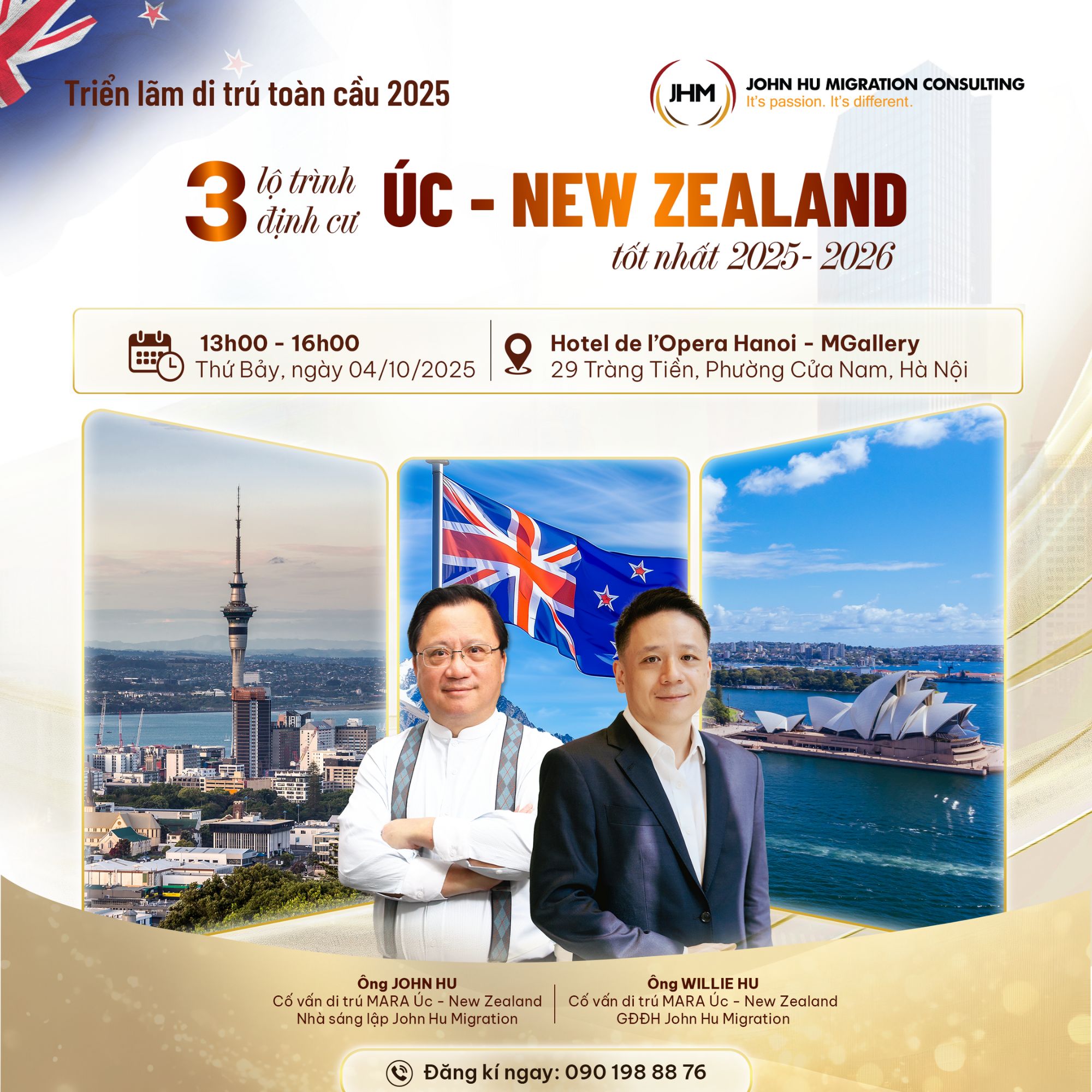 Ba lộ trình định cư Úc - New Zealand tốt cho nhà đầu tư Việt