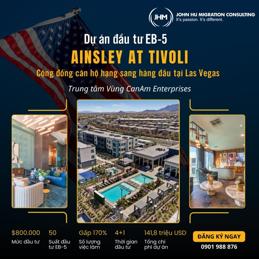 Dự án đầu tư EB-5 Ainsley at Tivoli_John Hu Migration