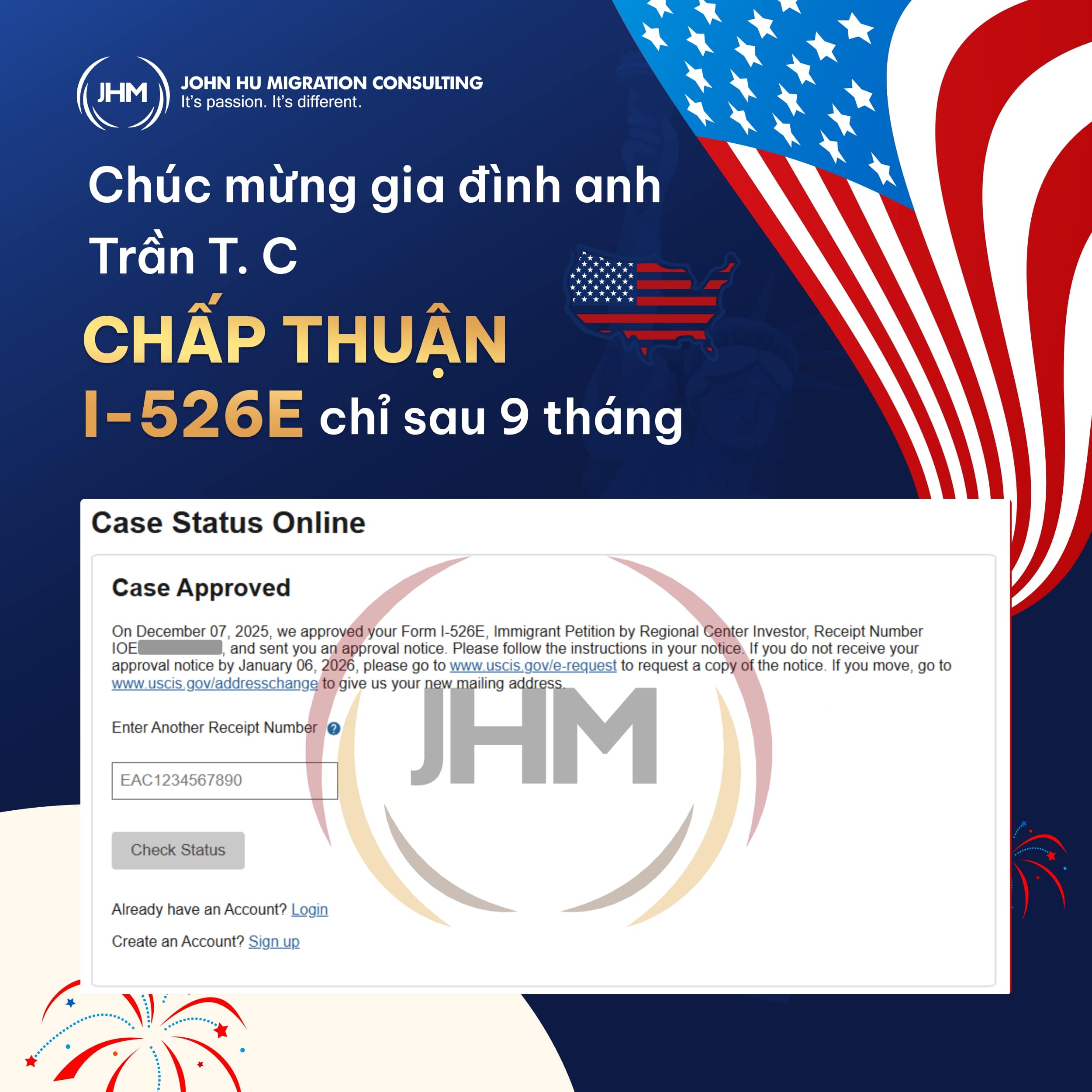 Khách hàng đầu tư EB-5_John Hu Migration
